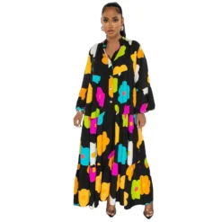 Women Floral Print Loose Long Dress 21 Women Floral Print Loose Long Dress -Women Fashion Shop c2201e77322a2f6f