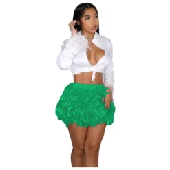 Women's Feather Skirt Sexy Party Prom Fur Skirt -Women Fashion Shop c2425c0e049da765