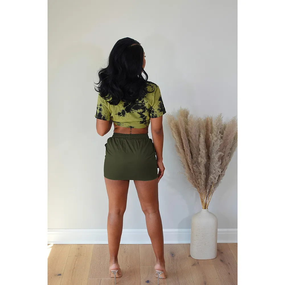 Women's Sports Casual Pocket Solid Cargo Skirt 15 Women's Sports Casual Pocket Solid Cargo Skirt - Image 13