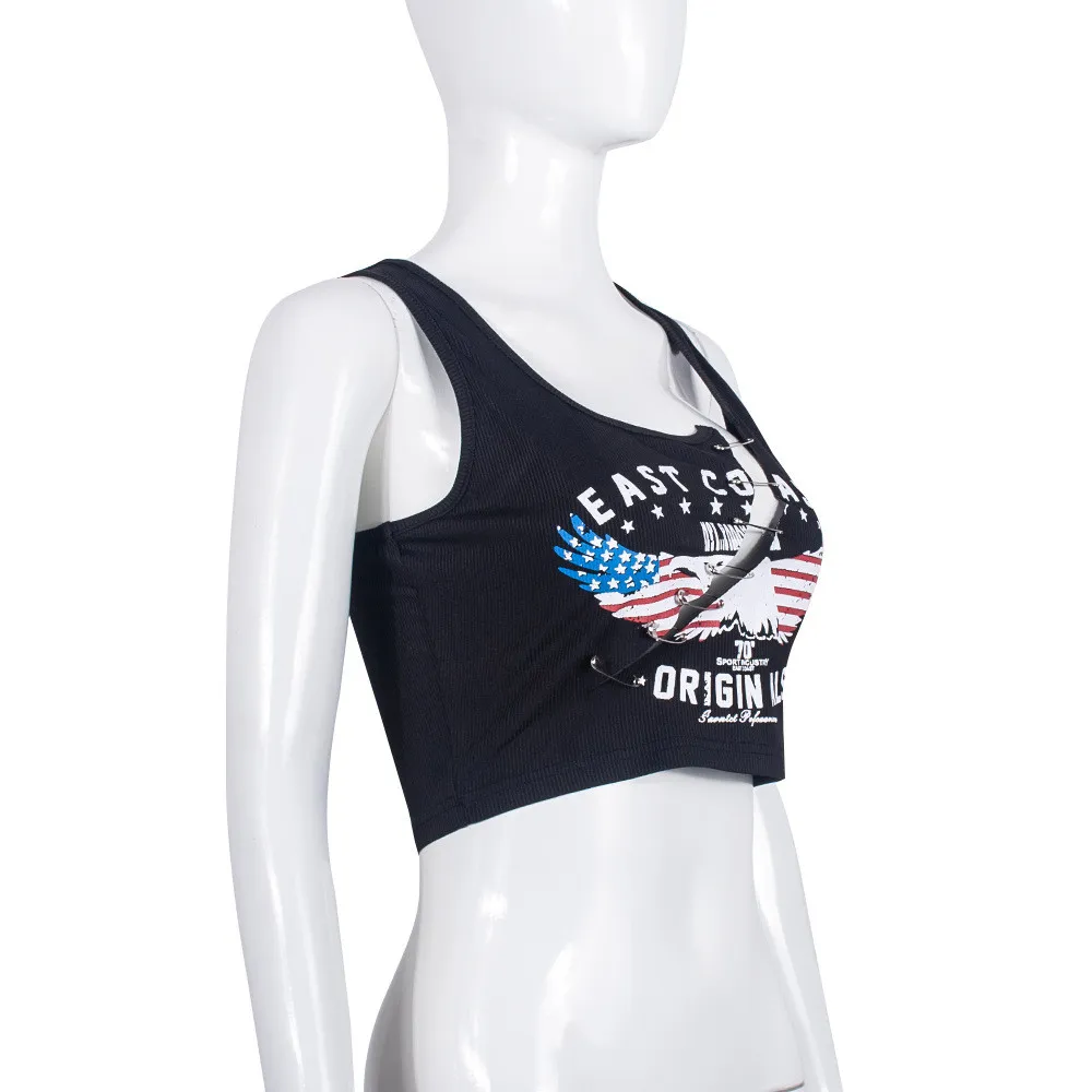 Racer Back Slim Sexy Crop Top 12 Racer Back Slim Sexy Crop Top - Image 10