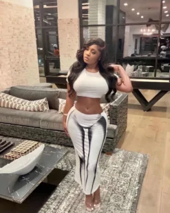 Women's Fashion Sexy Body Positioning Print Skirt -Women Fashion Shop c7c9391e280642cc