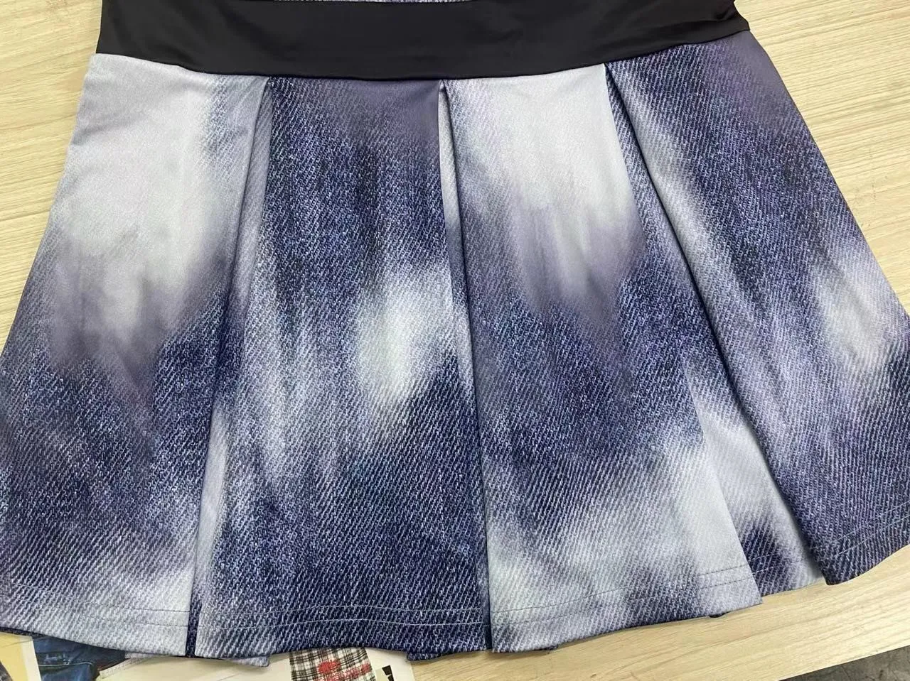 Summer Women Tie-dye Print Strapless Dress 4 Summer Women Tie-dye Print Strapless Dress - Image 2