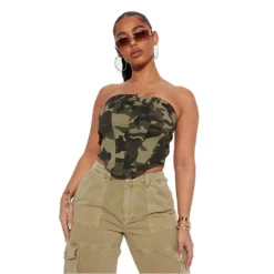 Summer Style Trend Low Back Irregular Camouflage Vest Top -Women Fashion Shop cb682f111eb70008