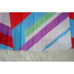 Women Halter Neck Backless Pleated Print Sleeveless Dress -Women Fashion Shop d08e7ba7cd1e57a6