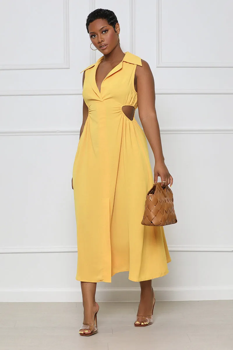 Women Casual Cutout Sleeveless Slit Dress 13 Women Casual Cutout Sleeveless Slit Dress - Image 11