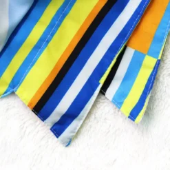 Women Irregular Print Turndown Collar Long Sleeve Maxi Dress -Women Fashion Shop d4f90df88f30b9aa