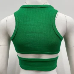 Women Summer Hollow Sleeveless Crop Top -Women Fashion Shop d7f3ccc94aa5094a