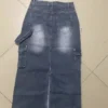 Pocket Stretch Denim Long Skirt 2 Pocket Stretch Denim Long Skirt -Women Fashion Shop d855cffec9ca7bf8