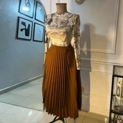 Women Summer Lace-up Irregular Long Skirt -Women Fashion Shop da978e46a26a0716