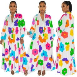 Women Floral Print Loose Long Dress 19 Women Floral Print Loose Long Dress -Women Fashion Shop dadaa914adf56f32