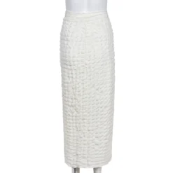 Women's Fashion Style Slit Drawstring Pleated Lace-Up Apron Skirt Women -Women Fashion Shop db04b9834f954c07