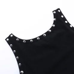 Women Studded Crop Top T-Shirt -Women Fashion Shop dc58c70c4c6bd051