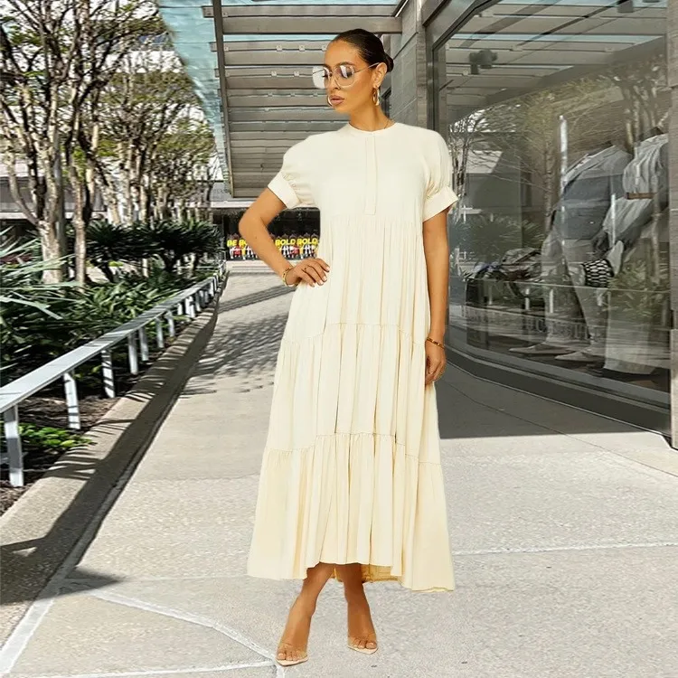 Autumn Women Clothes Lace Skirt Loose Slim Fit French Lazy Casual Knitting Dress 5 Autumn Women Clothes Lace Skirt Loose Slim Fit French Lazy Casual Knitting Dress - Image 3