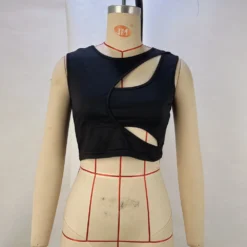 Women Summer Solid Small Vest Hollow Sexy Top -Women Fashion Shop e215efd952cd2d07