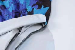 Women's Autumn Fashion Sexy Hollow Low Back Tie Slit Printed Dress -Women Fashion Shop e2847f4945d90c59