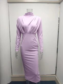 Women Fall Trendy Solid Long Sleeve Dress -Women Fashion Shop e53f564b0091c170