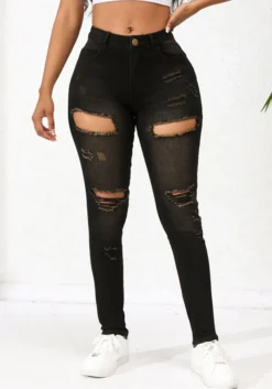 Women Summer Ripped Denim Pants -Women Fashion Shop e76fb88445291ad6