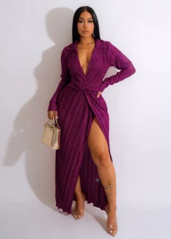 Fall Slit Long Sleeve Evening Dress With Full Sleeves -Women Fashion Shop e89864e919c4d273