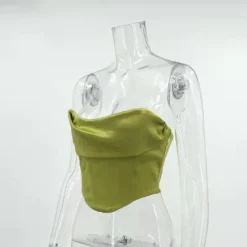 Summer Women's Sexy Fishbone Corset Wrap Chest Crop Tank Top -Women Fashion Shop ea716c240f6c2c20