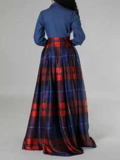 Women Casual Printed Turndown Collar Shirt Dress 29 Women Casual Printed Turndown Collar Shirt Dress -Women Fashion Shop eb38dc4ccbf87ee0