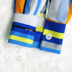 Women Irregular Print Turndown Collar Long Sleeve Maxi Dress -Women Fashion Shop f13044f8ce3ab34b