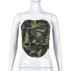 Summer Style Trend Low Back Irregular Camouflage Vest Top -Women Fashion Shop f4ced803c81e1b88