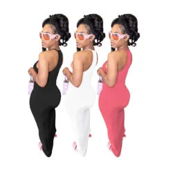 Women's Summer Kardashian Invisible Transparent Suspender Solid Color Long Dress -Women Fashion Shop f7603d78a8aeda3c