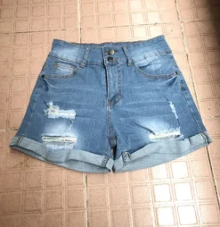 High Stretch Bamboo Ripped Women's Denim Short -Women Fashion Shop f818331c30ba42a5
