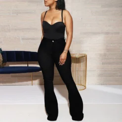 Denim Pants Women'S Jeans Elastic High Waist Slightly Flared Trousers 28 Denim Pants Women'S Jeans Elastic High Waist Slightly Flared Trousers -Women Fashion Shop fc59eafa48dba1d2