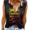 Women'S Summer Tank Top Letter Print V-Neck Sleeveless T-Shirt -Women Fashion Shop fe78b9f0d19bb99b