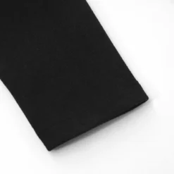 Chic Slim Contrast Color Ruffle Edge Long Sleeve A-Line Black Dress -Women Fashion Shop ff68f44e54d943d8