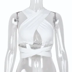 Women Sexy Summer Halter Neck Hollow Chain Backless Top 23 Women Sexy Summer Halter Neck Hollow Chain Backless Top -Women Fashion Shop ffe0091877b910e9